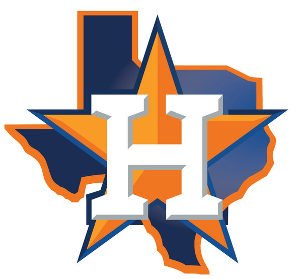 Houston Astros State logo Vinyl Decal / Sticker 5 Sizes!!!