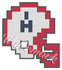 Houston Oilers 8 bit Tecmo Bowl Logo Vinyl Decal  Sticker 10 sizes!!! 🏈👾