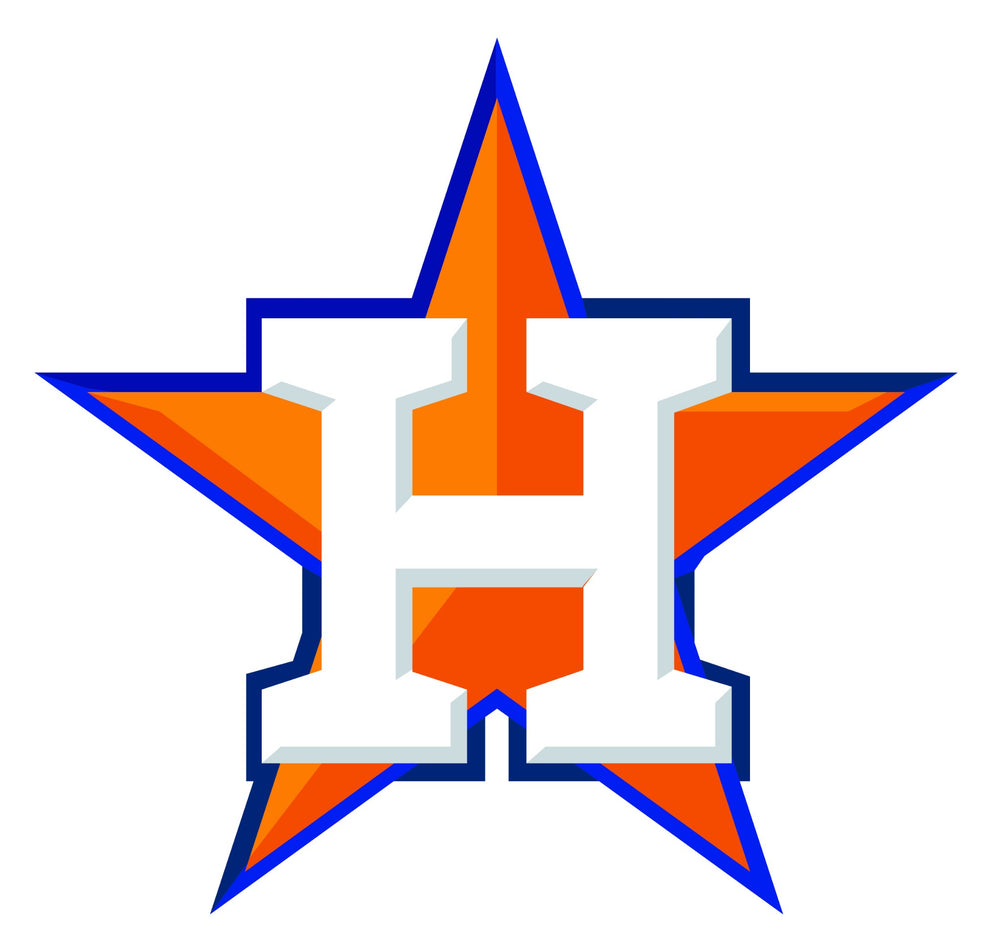 Houston Astros State logo Vinyl Decal / Sticker 5 Sizes!!!