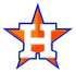 Houston Astros H Star Logo Vinyl Decal / Sticker 5 Sizes!!!
