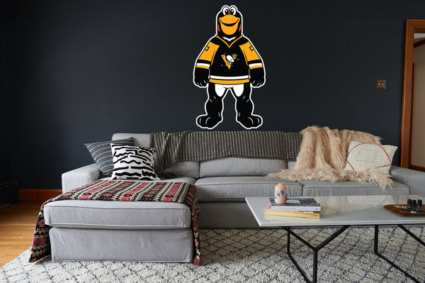 Pittsburgh Penguins Mascot Sticker / Vinyl Decal | Iceburgh Mascot Sticker 🏒🏆