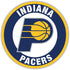 Indiana Pacers Circle Logo Vinyl Decal / Sticker 5 sizes!!