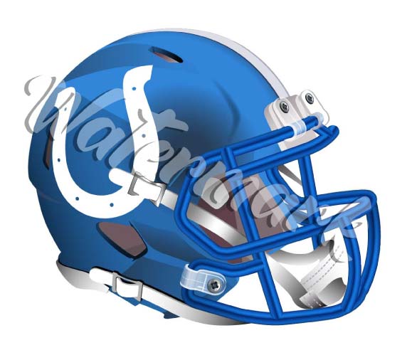 Indianapolis Colts Elite Helmet Sticker / Vinyl Decal  |  10 sizes!! 🏈