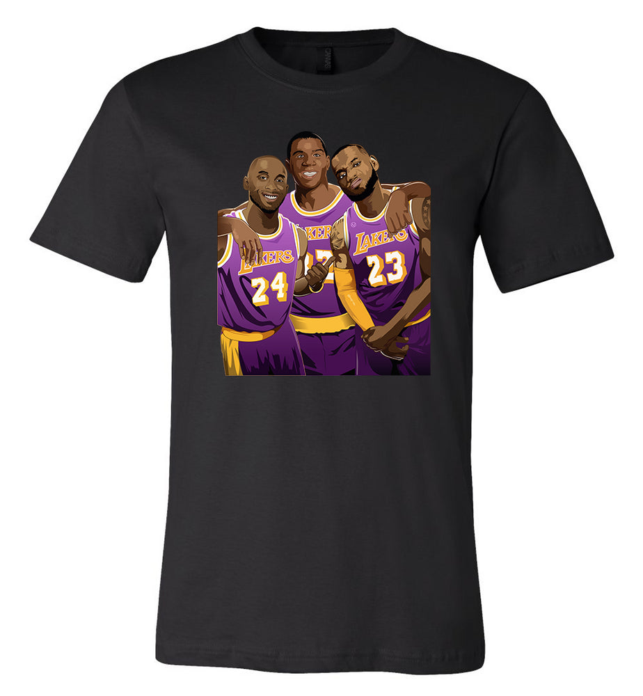 Kobe Bryant LA Lakers #24 KB t shirt Men's Large NBA