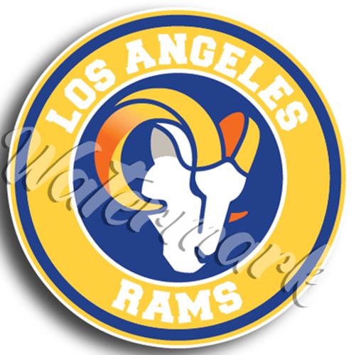 Los Angeles Rams Alternate Future Helmet logo Vinyl Decal / Sticker 5  sizes!!