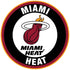 Miami Heat Circle Logo Vinyl Decal / Sticker 5 sizes!!