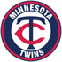 Minnesota Twins logo Circle Logo Vinyl Decal  Sticker 5 sizes!!