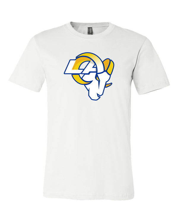 Los Angeles Rams New LA Ram COMBO Logo Team Shirt!! 🏈
