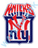 New York Yankees Knicks Rangers MASH UP Vinyl Decal / Sticker 10 Sizes!!!