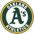 Oakland Athletics logo Circle Logo Vinyl Decal  Sticker 5 sizes!!