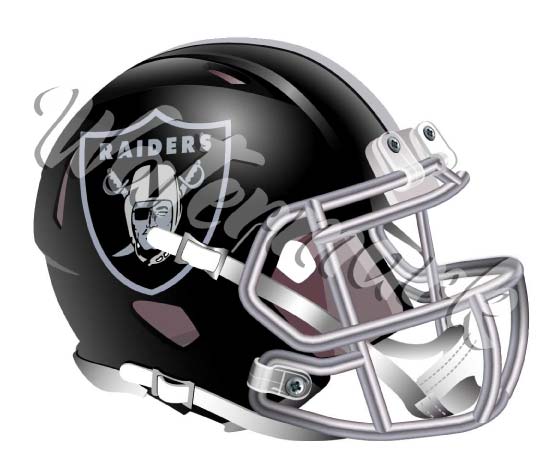 Las Vegas Raiders Blaze Helmet Sticker / NFL Vinyl Decal 10 sizes W/  TRACKING