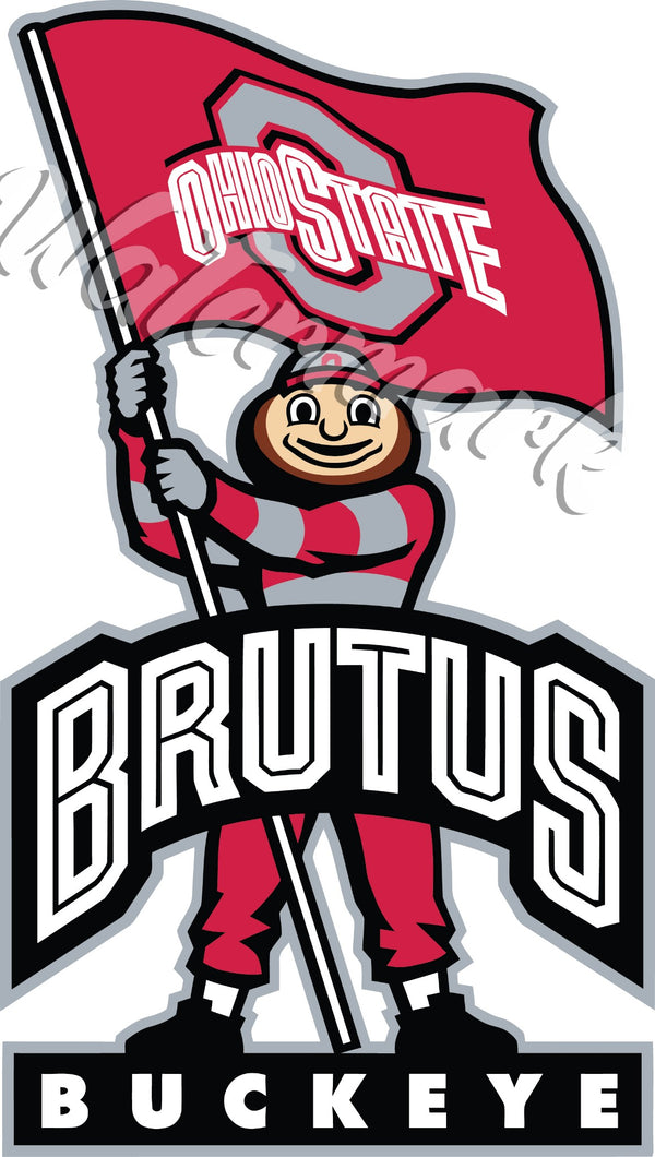 Ohio State Mascot Brutus T Shirt  🏈👕