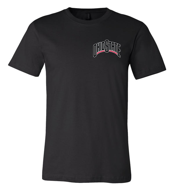 Ohio State Pocket Text Logo T Shirt  🏈👕
