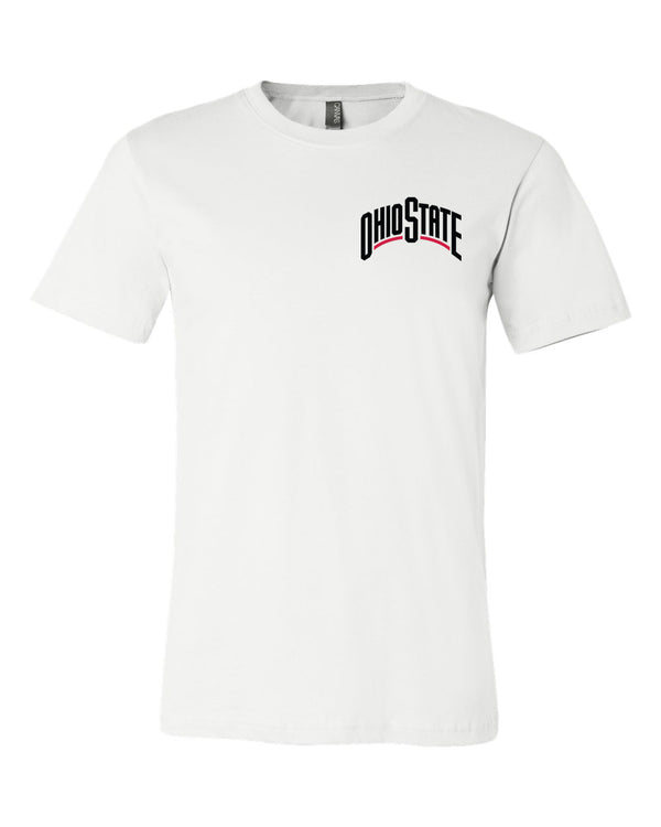 Ohio State Pocket Text Logo T Shirt  🏈👕