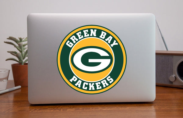 Green Bay Packers Circle Logo Vinyl Decal / Sticker 10 sizes!!