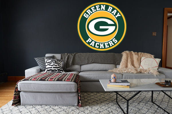 Green Bay Packers Circle Logo Vinyl Decal / Sticker 10 sizes!!