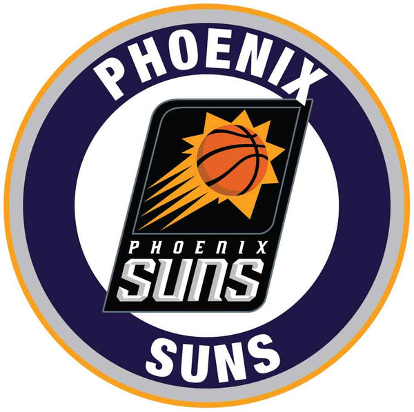 Phoenix Suns Circle Logo Vinyl Decal / Sticker 5 sizes!!