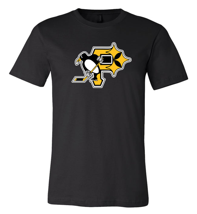 Pittsburgh Steelers Pittsburgh Pirates Pittsburgh Panthers Pittsburgh  Penguins Logo Shirt - Teespix - Store Fashion LLC