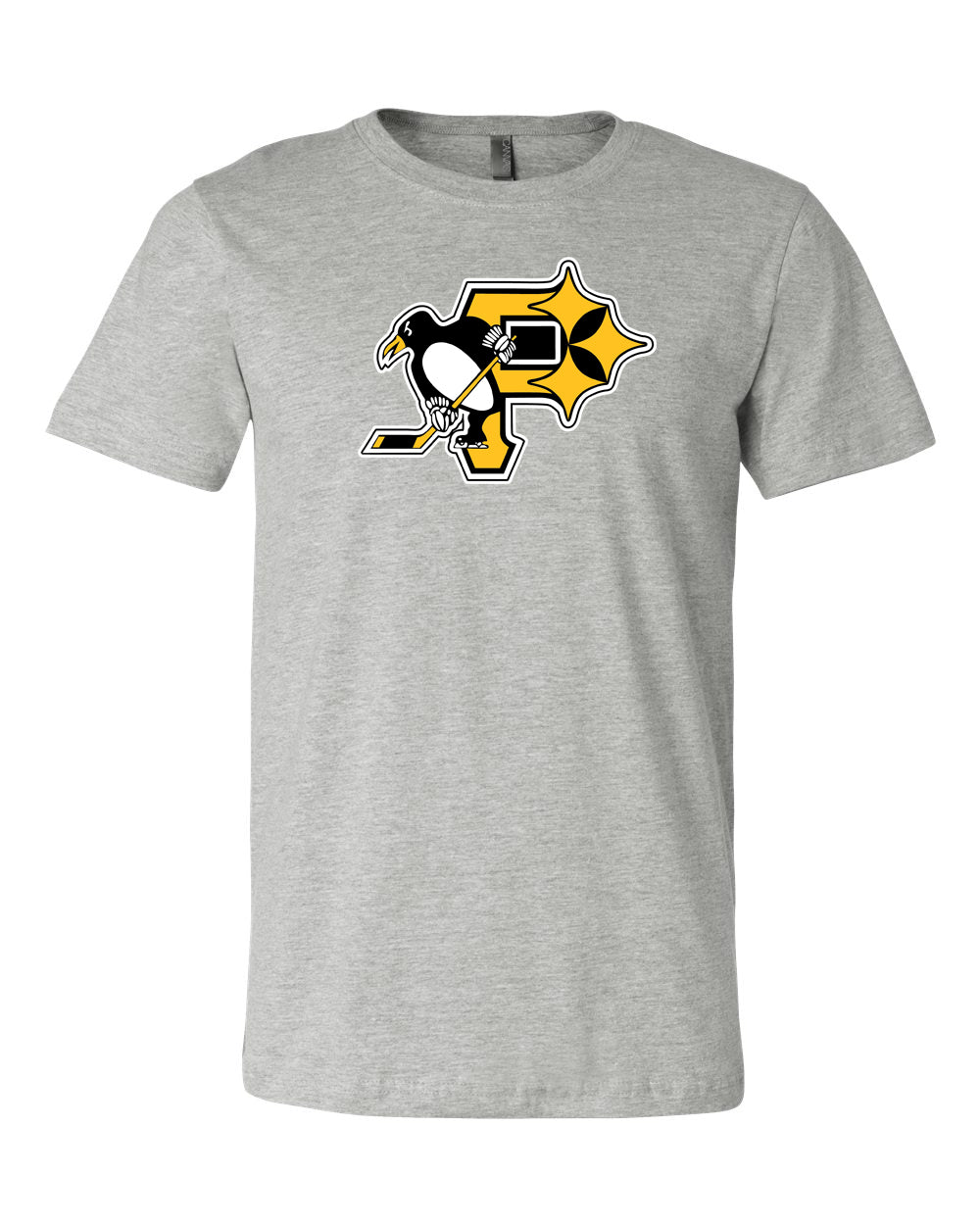 Pittsburgh Steelers Pirates Penguins MASH UP Logo T-shirt 6 Sizes S-3X