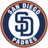 San Diego Padres logo Circle Logo Vinyl Decal  Sticker 5 sizes!!