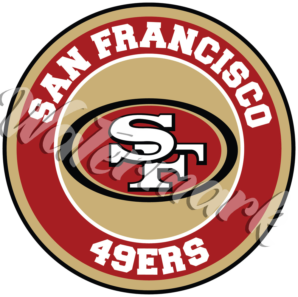 San Francisco 49ers Giants Sharks Warriors MASH UP Vinyl / Sticker