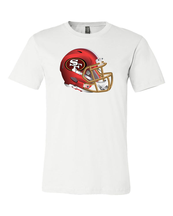 San Francisco 49ers Elite Helmet Team Shirt jersey shirt 🏈👕