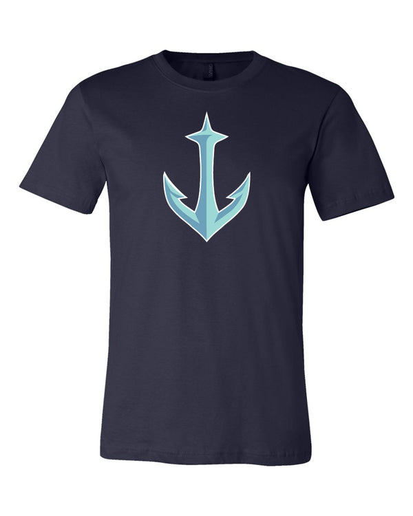 Seattle Kraken Ancor Logo T-shirt 6 Sizes S-3XL!!!