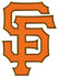 San Francisco Giants SF Orange logo Vinyl Decal / Sticker 5 Sizes!!!