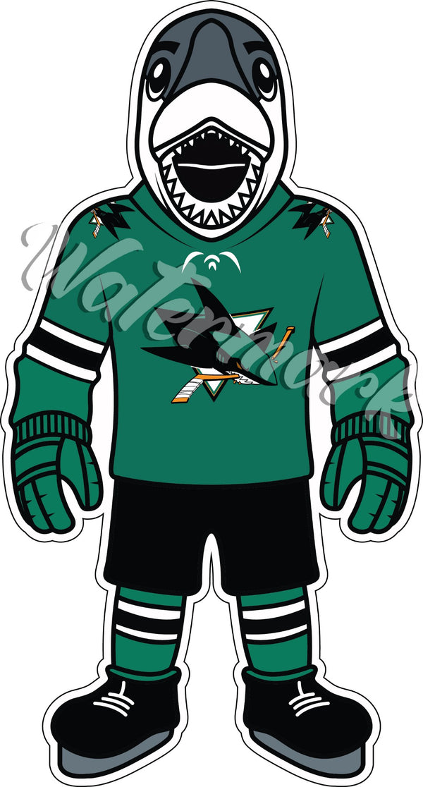 San Jose Sharks Mascot Shirt | Sharkie Mascot Shirt 🏒🏆