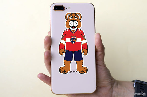 Florida Panthers Mascot Sticker / Decal | Stanley C. Mascot Sticker 🏒🏆