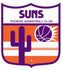 Phoenix Suns Shield Logo Vinyl Decal / Sticker 2 Inches to 48 Inches!!