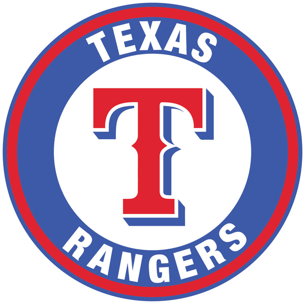 Texas Rangers Circle Logo Vinyl Decal / Sticker 5 sizes!!