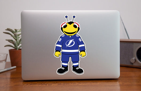 Tampa Bay Lightning Mascot Sticker / Decal | Thunderbug Mascot Sticker 🏒🏆