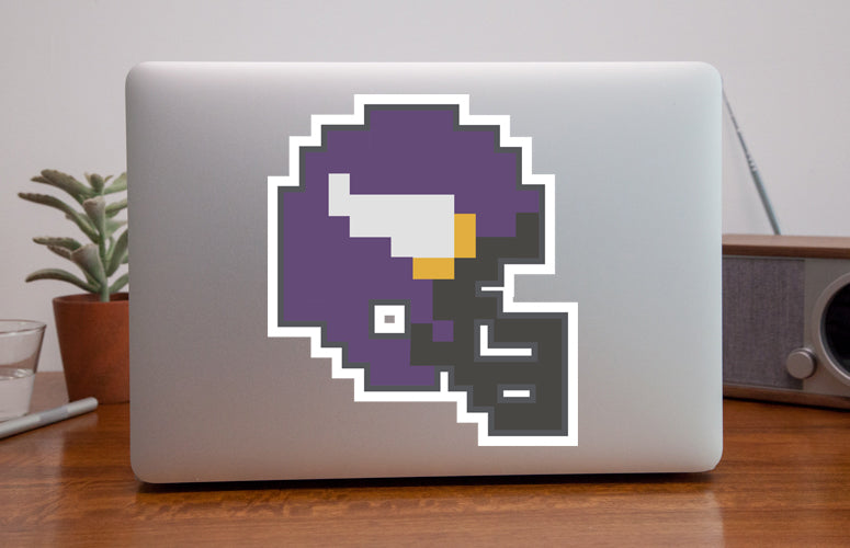 Minnesota Vikings 8X8 Decal Color