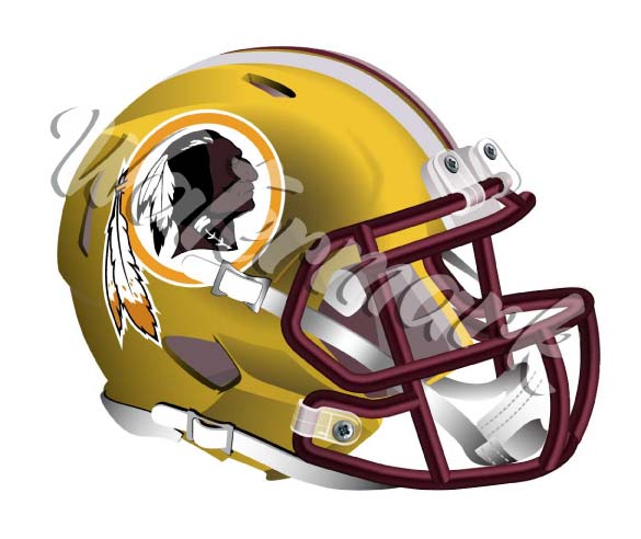 Washington Redskins Window Decal Sticker, Custom Made In the USA