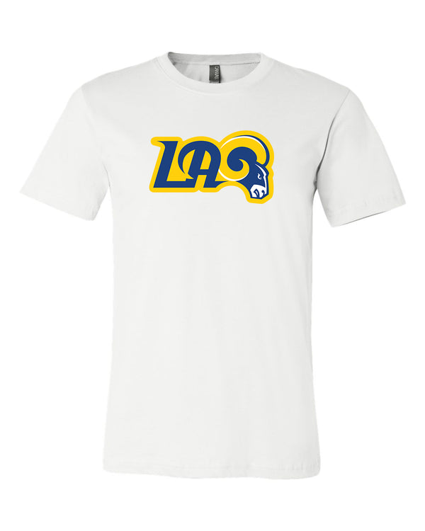 Los Angeles Rams NEW side Logo t-shirt S-5XL!!