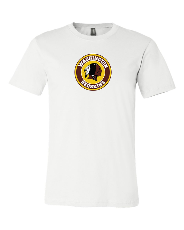 Washington Redskins Throwback Circle Logo Team Shirt 6 Sizes S-3XL