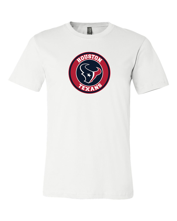 Houston Texans Circle Logo Team Shirt 6 Sizes S-3XL